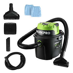 WORKPRO Wet Dry Vacuum 2.5 Gallon 3 HP $38