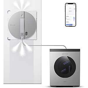 ECOVACS WINBOT W3 Omni Robot Window Cleaner with Auto-Clean & Multi-Functional Station $549 + FS w/ PRIME