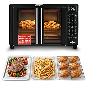 6-Slice Gourmia Toaster Oven Air Fryer $84.99 + free s/h