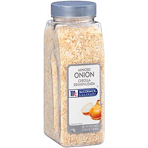 [S&S, AC] $7.86: McCormick Culinary Minced Onion, 17 oz