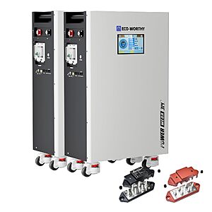 [Prime Day]ECO-WORTHY Powermega 48V 314Ah (2 pack) UL1973 LiFePO4 Battery $4249.99