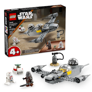 LEGO Star Wars: The Mandalorian Mando and Grogu's N-1 Starfighter Building Toy 75410 $17.99
