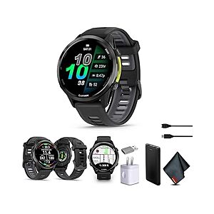 Garmin Forerunner 970 GPS Running Smartwatch (Carbon Gray) $530 + Free Shipping w/ Prime or $6 Fee per Order