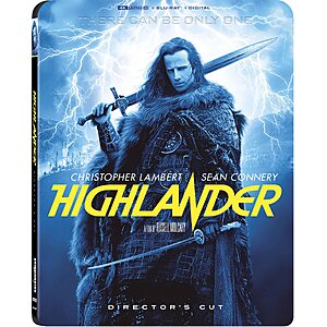 Highlander (30th Anniversary Edition) [4K UHD] $13.49 Amazon.com