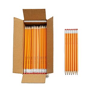 [Prime] 150-Count Amazon Basics Pre-Sharpened #2 HB Wood Pencils w/ Erasers $9.00 w/ S&S + Free Shipping