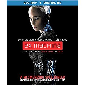 Ex Machina [Blu-ray + Digital HD] $7.99 Amazon.com