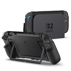 [PRIME] Spigen Dual Grip Designed for Nintendo Switch 2 Case Dock Compatible $17.24 + FS $17.29