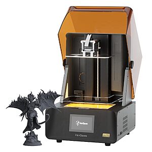 HeyGears Reflex RS Turbo Resin 3D Printer with High Contrast Amber Screen & 1 Bottle Resin $599.00