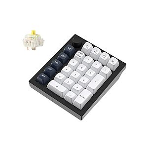 Keychron Q0 Max Wireless Custom Mechanical Numpad, Aluminum Body, Black $98