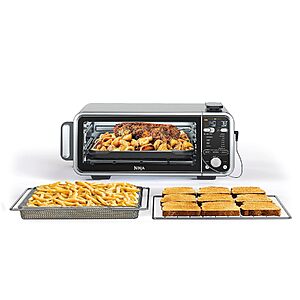 [Prime] Ninja Foodi SP351 Smart 13-in-1 Dual Heat Air Fry Oven w/ Smart Thermometer & SearPlate (Silver) $199.99 + Free Shipping