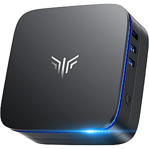 KAMRUI AK1PLUS Mini PC Computer, Intel Celeron N5095 (Up to 2.9GHz), 16GB RAM 256GB SSD, Dual 4K Mini Desktop Computer, Support 2.5'' SSD Expansion $275.49
