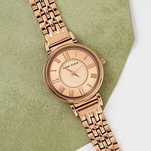 Anne Klein Women's AK/2158RGRG Rose Gold-Tone Bracelet Watch $31.34