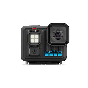 [Prime Day]GoPro LIT Hero - Lightweight, Compact, Waterproof Action Camera with Built-in Light, 4K60 Ultra HD Video, 12MP Photo, Touch Screen, HyperSmooth Stabilization $179.99