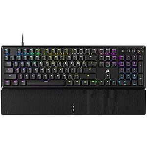 [Prime] $71.23* | Corsair K70 Core RGB Mechanical Gaming Keyboard w/ Palm Rest at Amazon