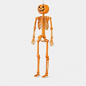 Hyde and EEK! Boutique Items: 36" Multi Pose-N-Stay Poseable Pumpkin Head Skeleton $9 & More + Free Shipping w/ Target 360, Circle Card, or on $35+