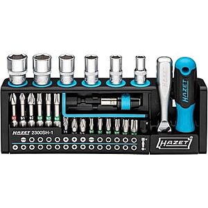 $70.58* | 39-Pc Hazet Smartholder 1/4" Socket/Bit Set at Amazon