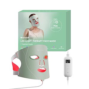 Prime: Nanoleaf FDA-Cleared LED Light Therapy Face Mask $142.49 + Free Shipping