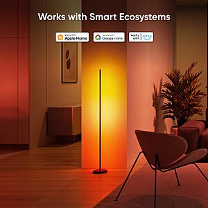 Prime: Nanoleaf Matter Smart Floor Lamp $77.99 + Free Shipping