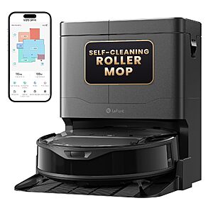 [Prime Members]Lefant M210 Omni Robot Vacuum and Mop, 20,000Pa Suction $219.99