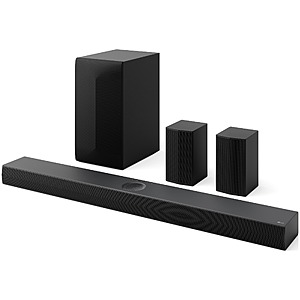 LG S7TR 5.1.1-Ch Dolby Atmos Sound Bar w/ Wireless Subwoofer and Rear Speakers $279.99 + Free Shipping