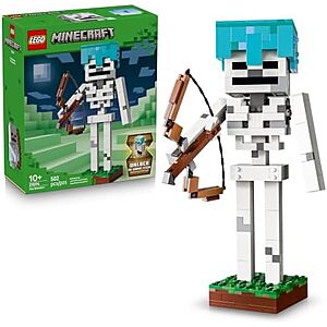 $32 | 502-Piece LEGO Minecraft: Buildable Figures - The Skeleton (21594, 2026) at Amazon