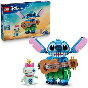 $56 | 713-Piece LEGO Disney: Lilo & Stitch - Stitch & Scrump (43296, 2026) at Amazon