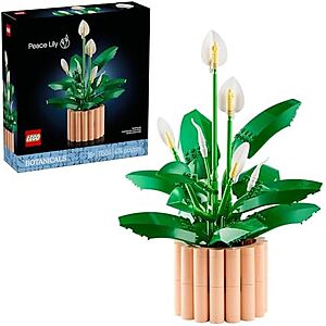 $39.99 | 474-Piece LEGO Botanicals: Botanical Collection - Peace Lily (11504, 2026) at Amazon