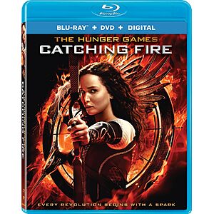 The Hunger Games: Catching Fire [Blu-ray + DVD + Digital HD] $5.49 Amazon.com