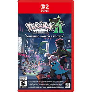 YMMV: Walmart -Pokémon Legends: Z-A – Nintendo Switch 2 Edition - $29.88