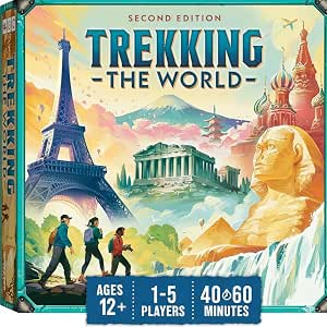 Trekking the World 2nd Edition Board Game $29.74
