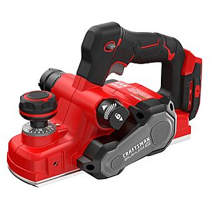 CRAFTSMAN V20 Cordless Brushless Hand Planer, 3-1/4 In. Fast Cutting Wood Planer with Dust Bag, Up to 15,000 RPM, Tool Only (CMCW350B)10