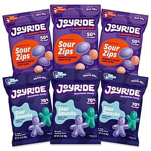 $25.59: JOYRIDE Halloween Variety Pack, 6-Pack