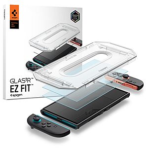 Spigen GlasTR EZ FIT Screen Protector for Nintendo Switch 2 [2 Pack] $15.99