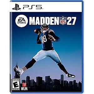 $42.99: EA Sports Madden NFL 27 Standard Edition PS5 Disc Video Game
