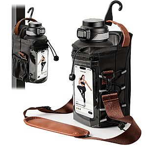 Nodfens Magnetic 40-oz Water Bottle Holder Gym Bag $4.99 + Free Shipping