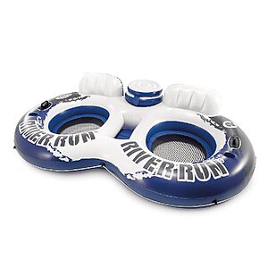 [Prime] 2-Person Intex River Run 2 Inflatable Floating Lounge Tube w/ Cup Holders & Cooler $18.21 + Free Shipping