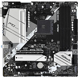 ASRock PRO B550M PRO4 AM4 AMD B550 USB 3.1 USB 3.0 HDMI Micro ATX AMD Motherboard $74.99