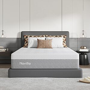Novilla Bliss Mattress Queen Size, 14 Inch Gel Queen Memory Foam Mattress $258.2