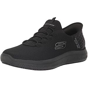 [Prime] $39.89 | Skechers Men's Summits Colsin Sr Hands Free Slip-Ins Shoes (Black) at Amazon