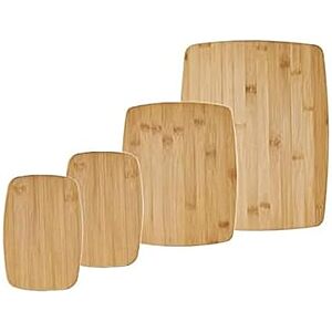 [Prime] $9.48* | 4-Piece Farberware Reversible Bamboo Cutting Board Set at Amazon