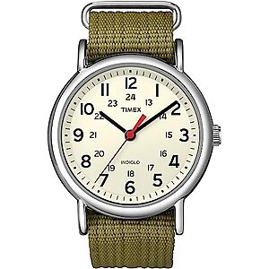 [YMMV, AC] $27.76 | Timex Weekender 38mm Unisex Analog Watch at Amazon
