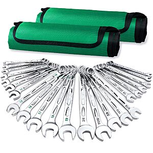 Prime, $79.99, 23 piece SK Combination Wrench Set, SAE 5/16''-3/4'', Metric 8-19mm