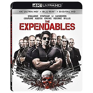 The Expendables 4K Ultra HD [Blu-ray + Digital HD] $10.99 Amazon.com