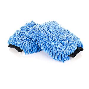 Prime, $11.46, 2 pack, The Rag Company - Premium Chenille Microfiber Knobby Wash Mitt