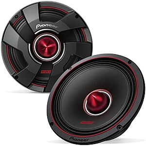 [Prime] Pioneer P.R.O. Series 2-Way Car Audio Loud Speakers: 6.5" $90, 8" $113, 6"x9" $98 + Free Shipping $97.49