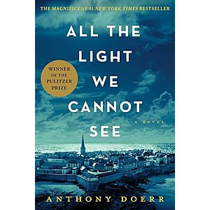 [Prime] $8.42* | All the Light We Cannot See (Hardcover Book) at Amazon