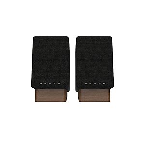 Onkyo Creator Series GX-10DB Powered Speakers, Black - 3" woofer, USB/C, line/Phono, Optical Ports and Bluetooth 5.3 LE Audio connectivity $159