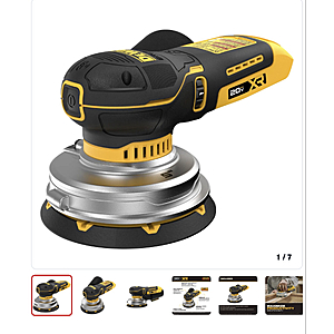 DEWALT 20V MAX XR 5 in. Random Orbit Sander (Tool Only) $119.00
