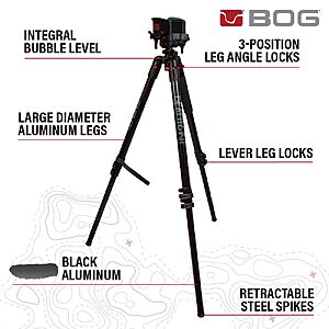 BOG DeathGrip Aluminum Tripod 7"-59" $115