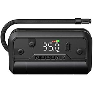 $43.94* | NOCO Air AL5 17 LPM 12V Cordless Tire Inflator & Portable Air Compressor at Amazon